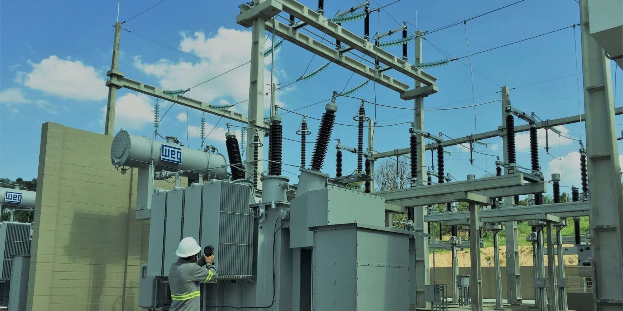 Projeto de rede elétrica de média tensão